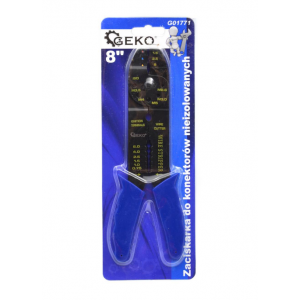 Клещи за кримпване 8" - GEKO G01771