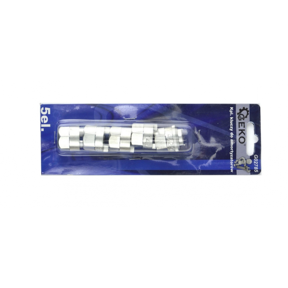 Комплект гаечни ключове за амортисьори 5 бр. - GEKO G02785