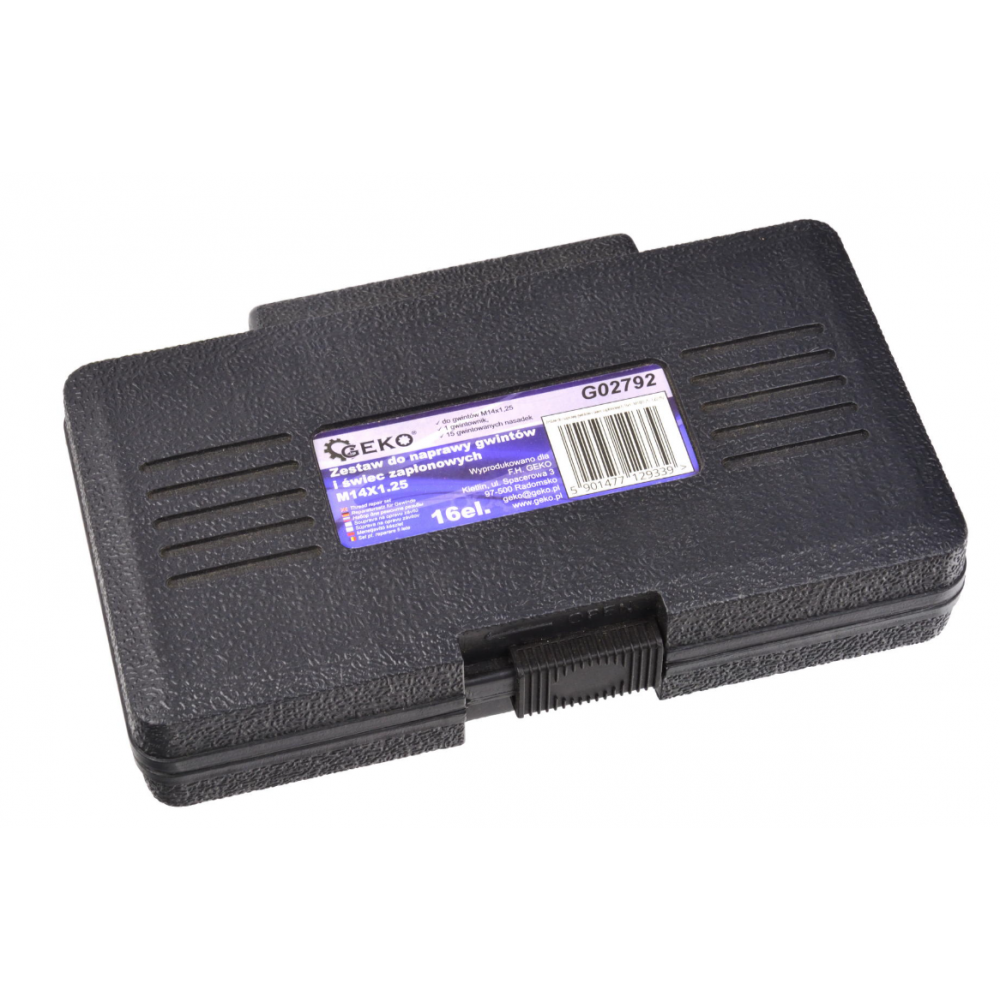 Ремонтен комплект за резби и свещи 16 бр. M14X1.25 - G02792
