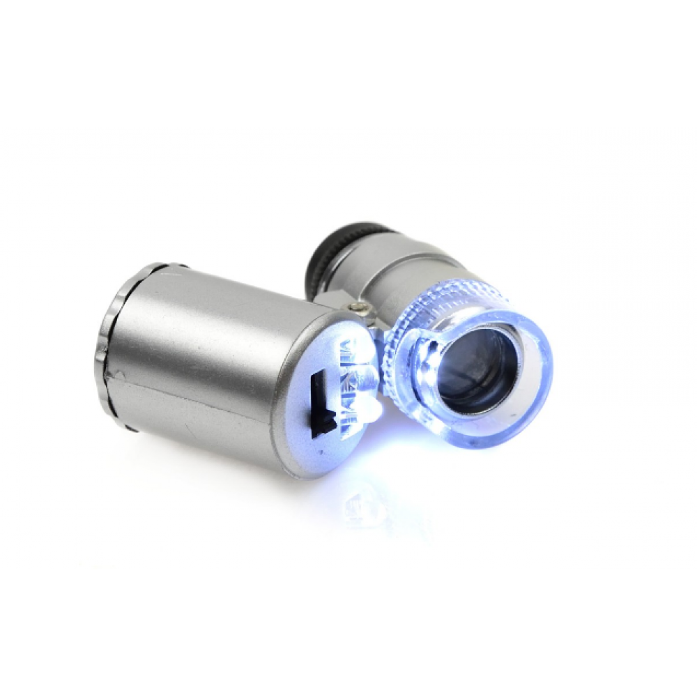 Джобен микроскоп - лупа 60x увеличение - GEKO G03218