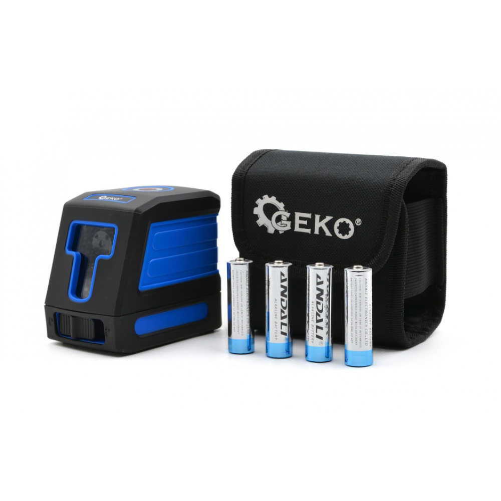 Самонивелиращ се лазер с кръстосани линии GEKO G03303