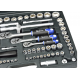 Комплект ключове за работилница 138 части CRV GEKO G10155