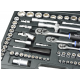 Комплект ключове за работилница 138 части CRV GEKO G10155