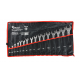 Комплект комбинирани гаечни ключове 16 броя 1/4"-1.1/4", Cr-V - G11152