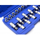 Комплект накрайници и битове TORX 1/2" 19 бр. GEKO G13565