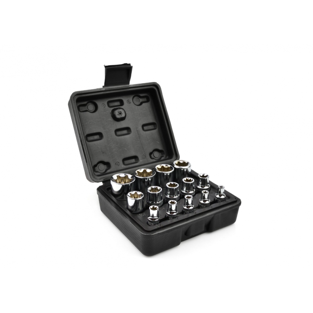 Комплект вложки, Torx E4-E24 14 бр. - G13566