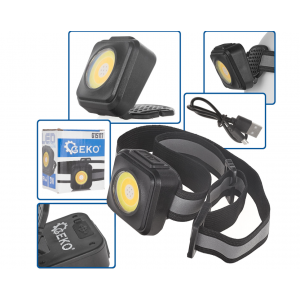 Удароустойчив челник с рефлектор, LED COB, 500mAh - G15117