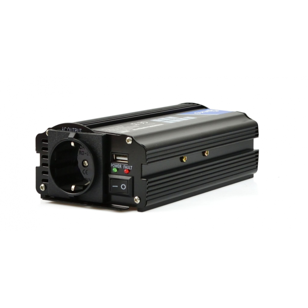 Преобразувател на напрежение 12 V/230 V  - 350/700 W - GEKO G17002