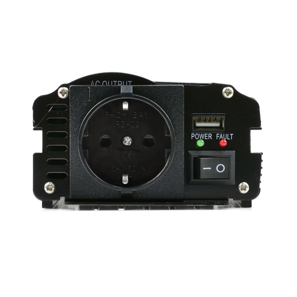 Преобразувател на напрежение 24 V/230 V 500/1000 W GEKO G17005