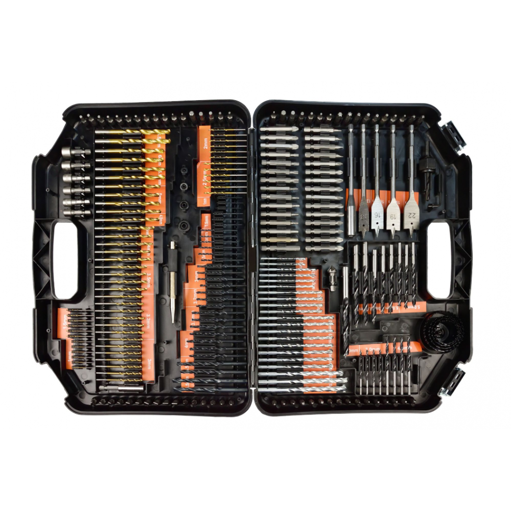 Комплект свредла HSS 246 бр. GEKO G38112