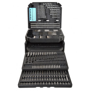 Комплект от 300 бр. свредла и накрайници за дърво, метал и бетон - GEKO G38114