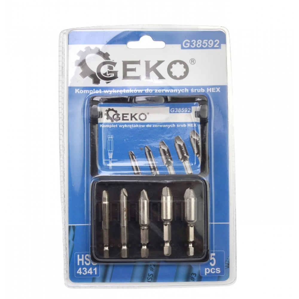 Комплект екстрактори Hex, 5 броя - G38592