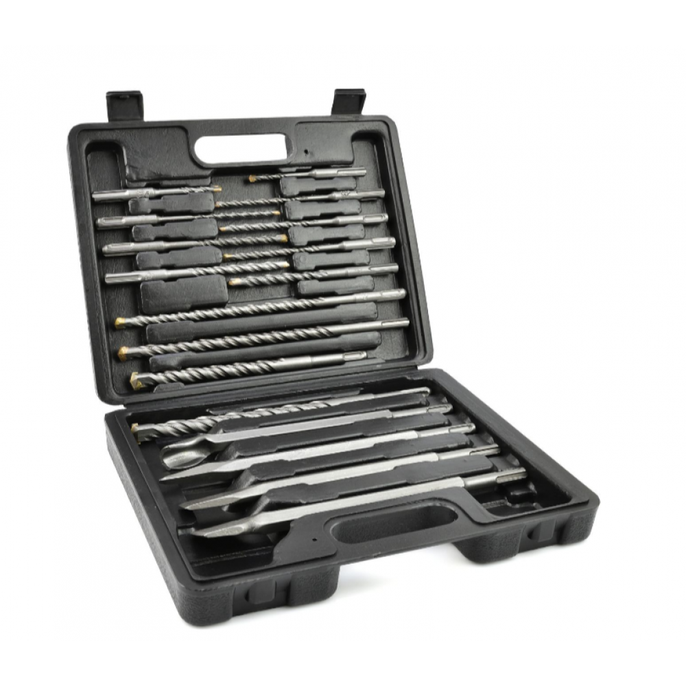 Комплект свредла и длета SDS Plus 17 части GEKO G40035