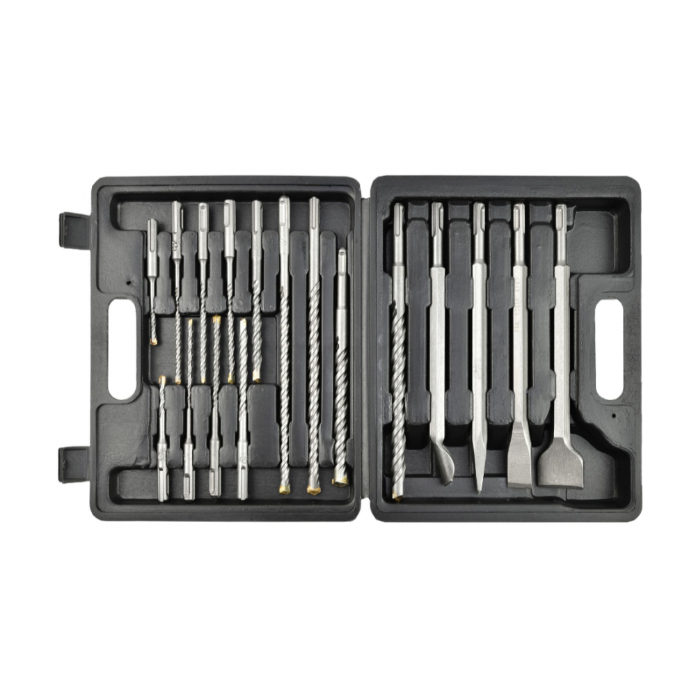 Комплект свредла и длета SDS Plus 17 части GEKO G40035