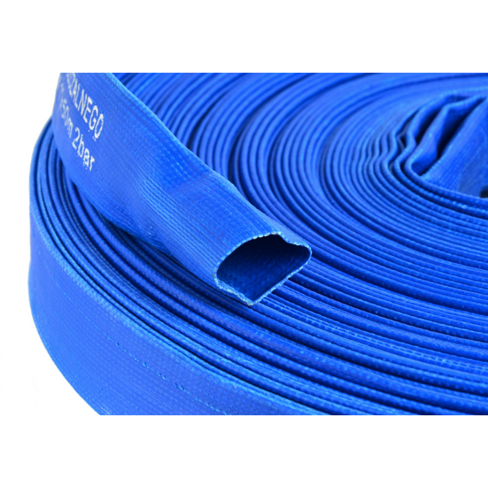 PVC гумен маркуч 50 м 1" 2 бара за вода GEKO G70007