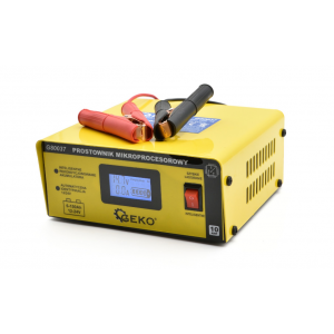 LCD микропроцесорен токоизправител 12/24 V GEKO G80037