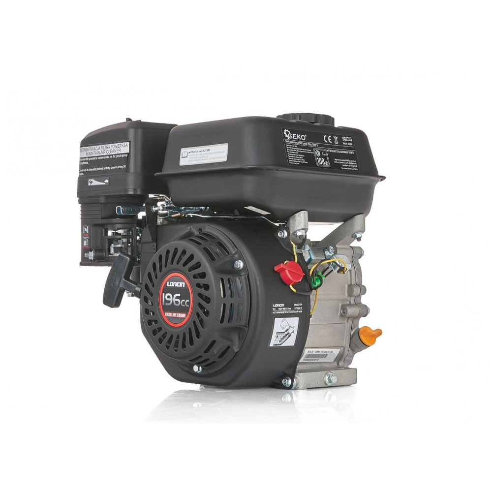 Четиритактов бензинов двигател, 6.5HP Loncin 196cc 19 мм - G80253