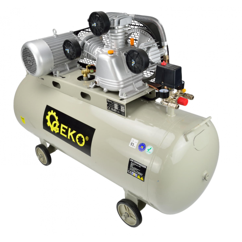 Компресор за въздух 200 литра 400V - GEKO G80310