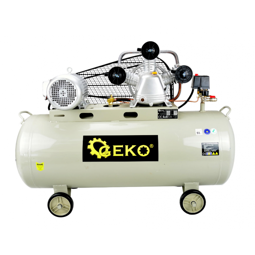 Компресор за въздух 200 литра 400V - GEKO G80310