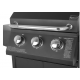 Газова скара / барбекю 4 горелки (3+1) 11.6 kW - GEKO G80515