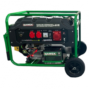 Монофазен бензинов четиритактов генератор за ток, 6,5 kW – Агрегат - HW-2051