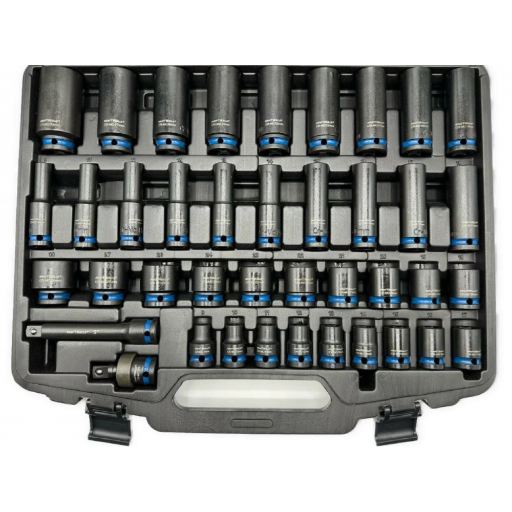 Комплект ударни вложки 1/2″ 40 части - HW-2099