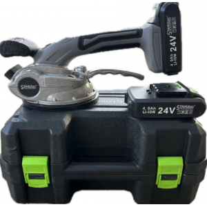 Акумулаторна вибрираща вендуза за плочки, 24V, 4Ah - HW-2120