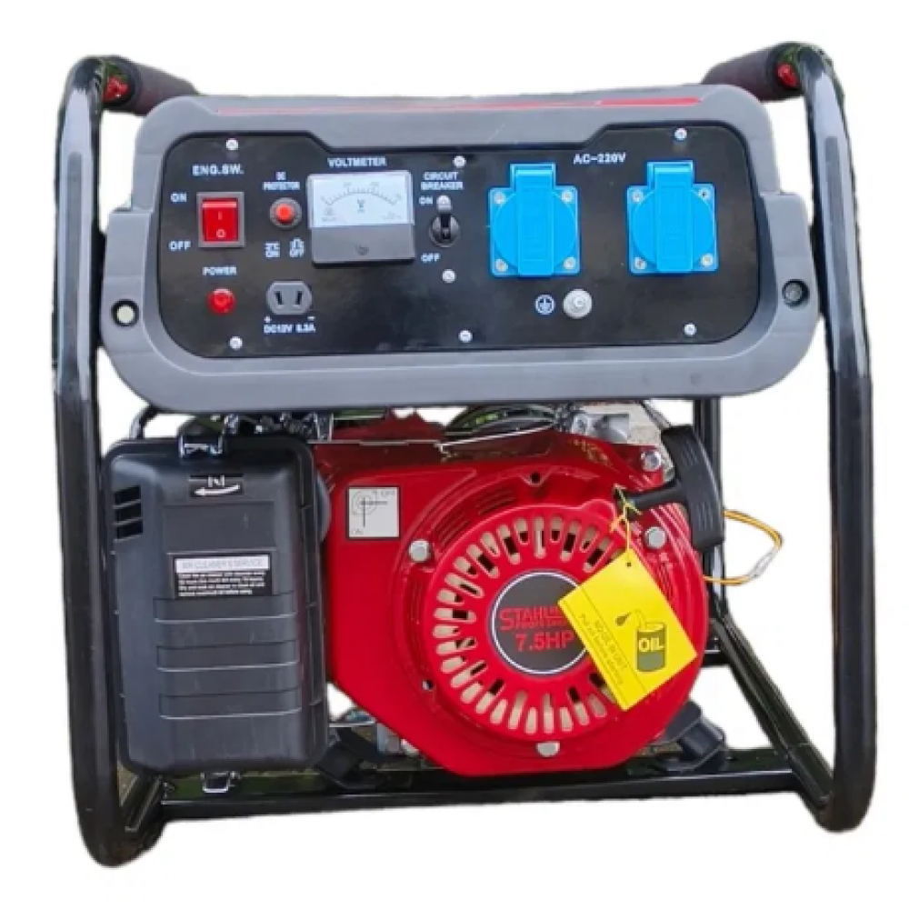 Монофазен четиритактов генератор за ток, 3,8 kW - HW-2160