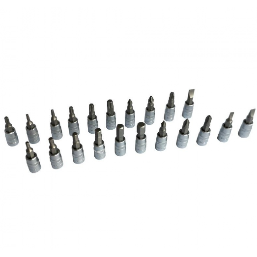 Гедоре 1/4'' шестостенен комплект, 46 части - HW-2209