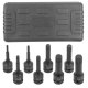 Комплект ударни битове 1/2'' – сплин, 8 части - HW-2281