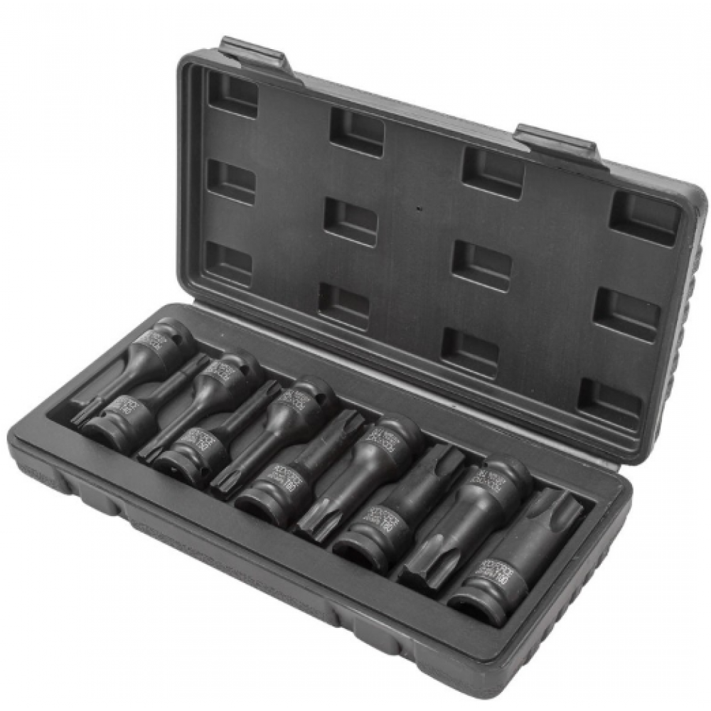 Комплект ударни битове 1/2'' – торкс, 10 части - HW-2282