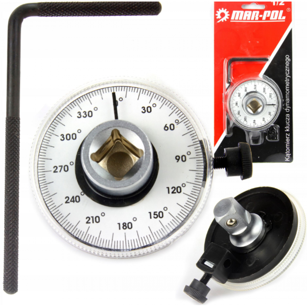 Градусомер 1/2'',  0–360 градуса - HW-2331