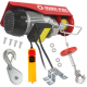Електрическа въжена лебедка 125 / 250 кг., 12 м, 500W - HW-2338