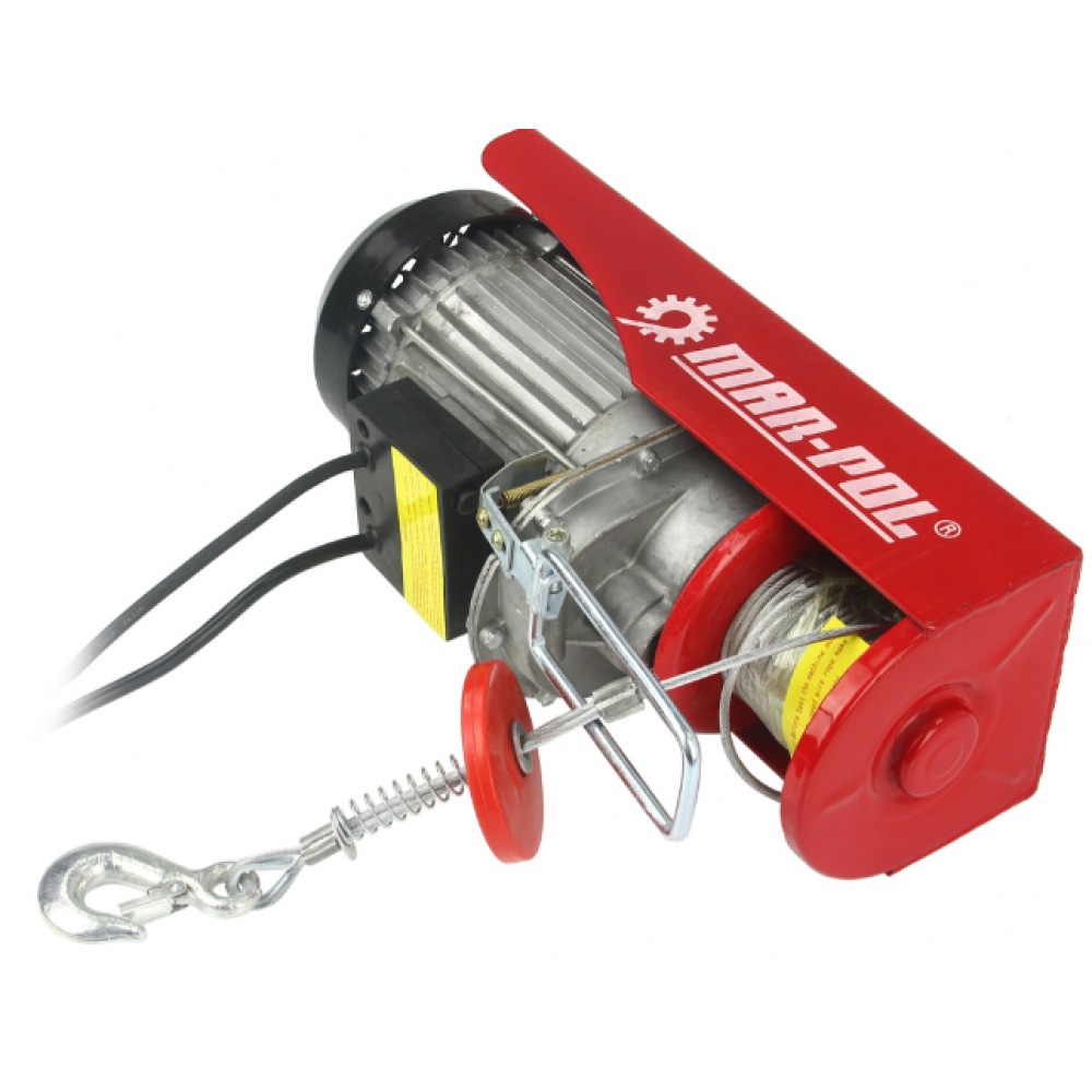 Електрическа въжена лебедка 300 / 600 кг., 12 м, 1200W - HW-2339