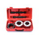 Комплект винторезка с 2 глави – 1/2″, 2″ - HW-2357