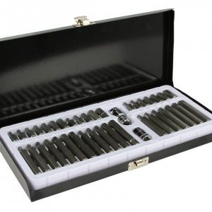 Комплект накрайници в метална кутия – торкс, 40 части - HW-2384