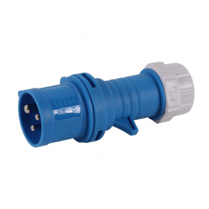 CEE щепсел 3 пина, 16A, 250V - IP44 - IP16A3P