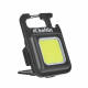 Мини джобно фенерче с магнит LED 6W 500mAh 300lm - K02004