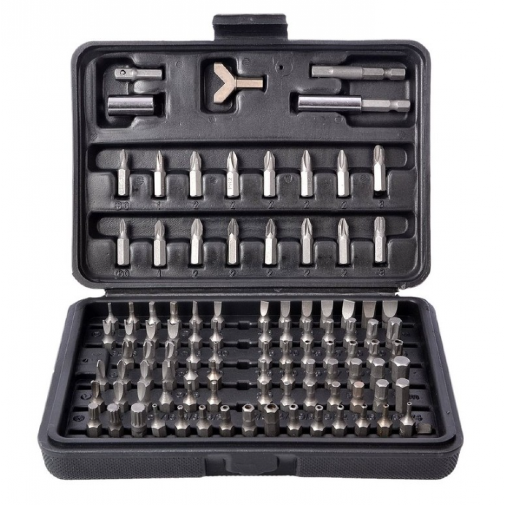 Комплект битове - torx битове 100 бр. - KRAFT & DELE KD10264
