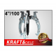 Издърпвач на лагери, 3 раменен, 4", 100 мм - KD1107