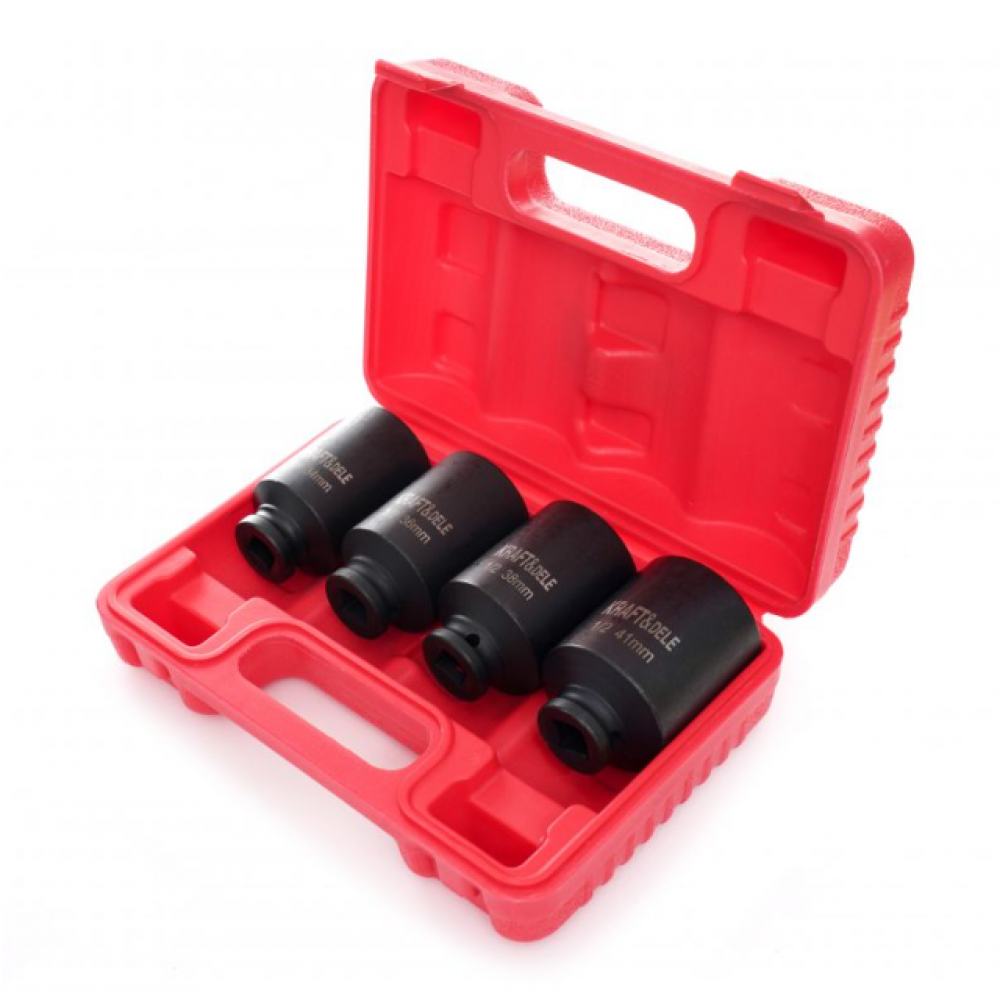 Комплект 1/2" 12-точкови ударни вложки, 4 бр. - KD11754