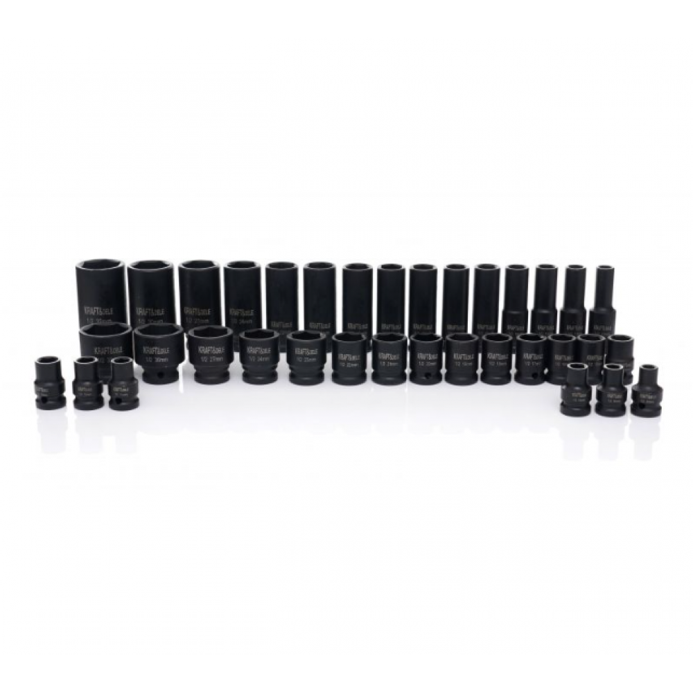 Професионален комплект ударни вложки, 1/2", 35 бр. - KD11757