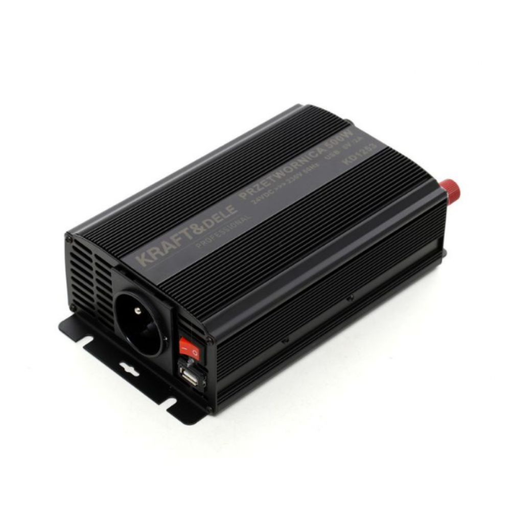 Преобразувател за кола, 350 W, 12/24V - 230V - KD1251