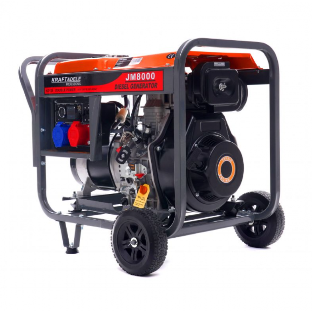 Дизелов трифазен генератор за ток, 8KW, 80% 230/380V - KD126