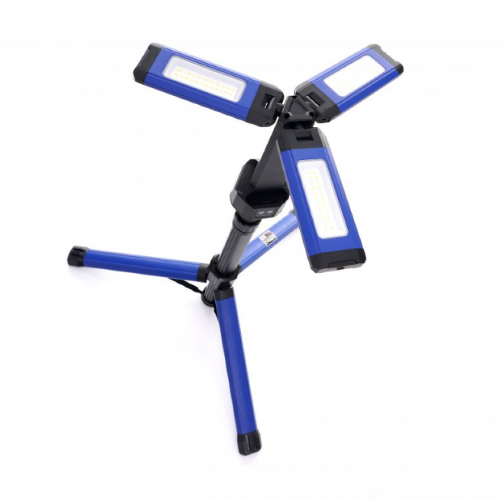 Акумулаторен LED прожектор на стойка, 2000 Lm, 4000 Mah - KD1267