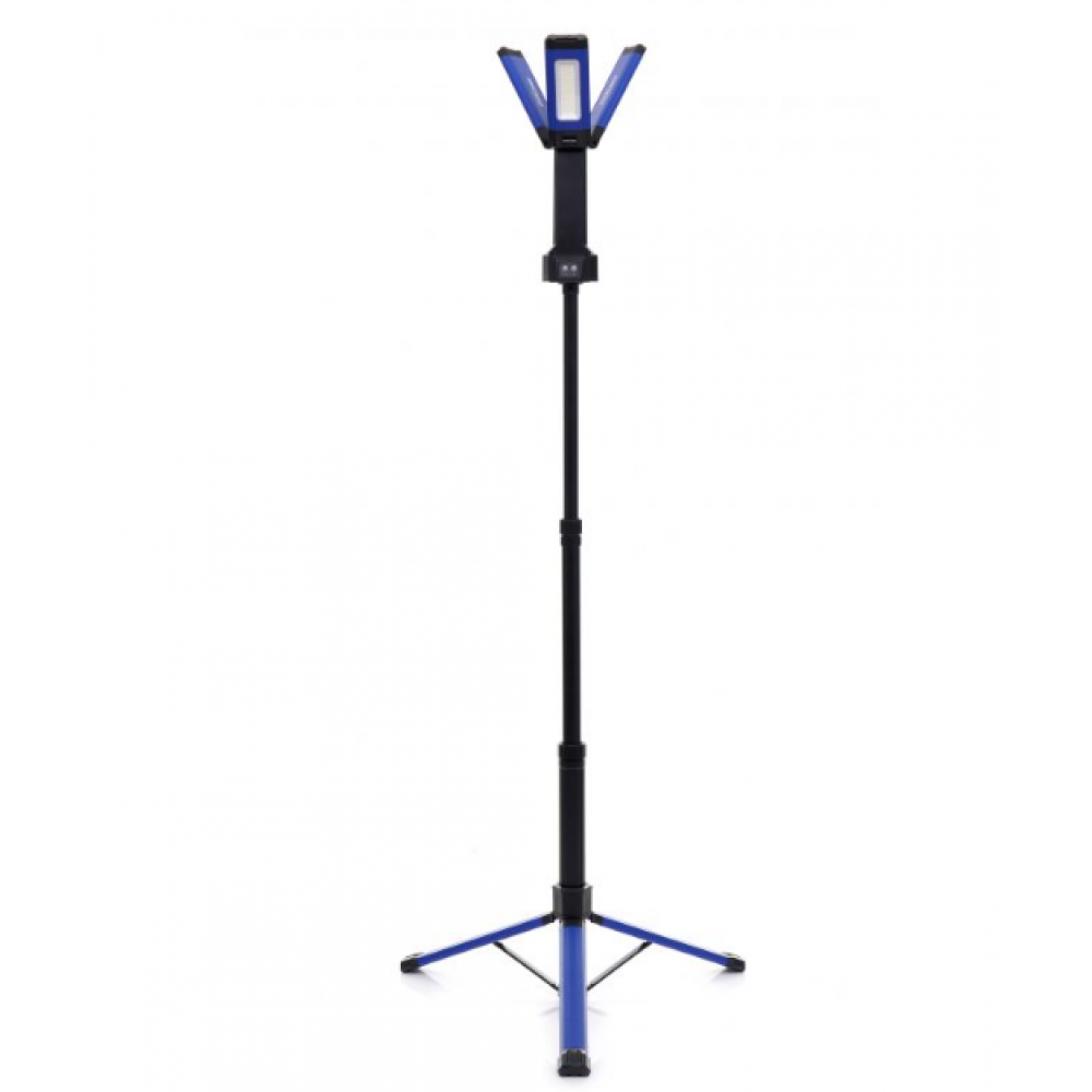 Акумулаторен LED прожектор на стойка, 2000 Lm, 4000 Mah - KD1267