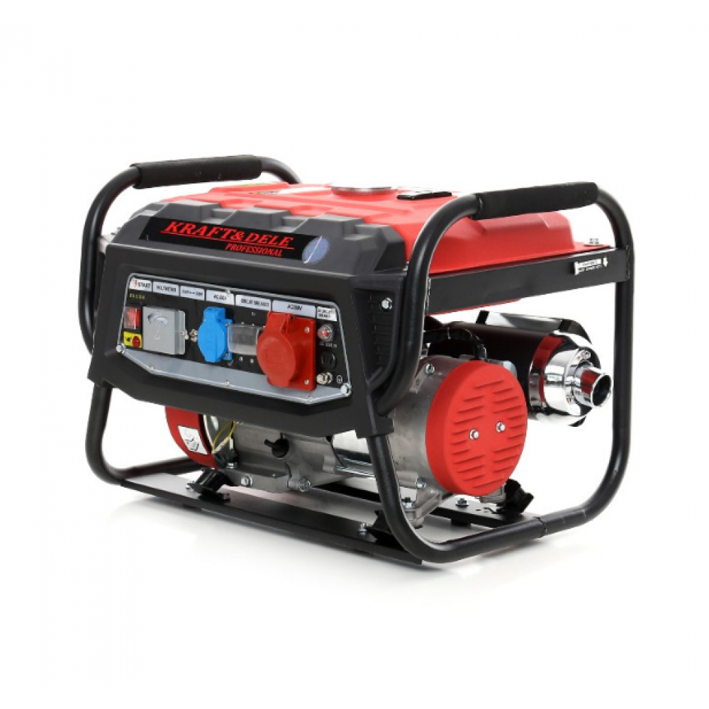 Бензинов трифазен генератор за ток, 3000W, 12/230/380V - KD137