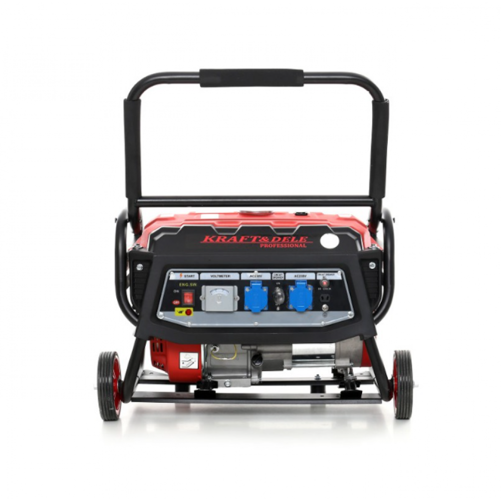 Бензинов монофазен генератор за ток, 3000W, 12/230V - KD138