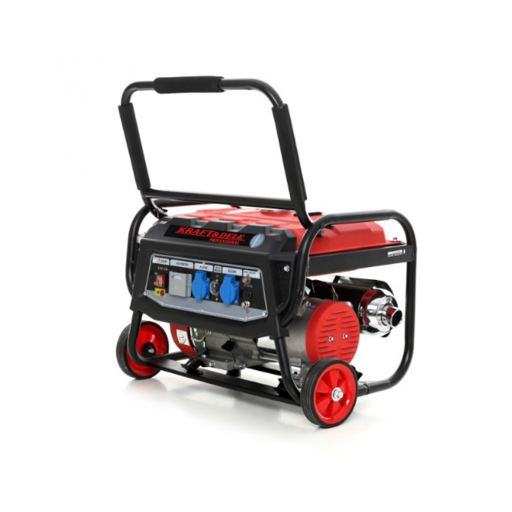 Бензинов монофазен генератор за ток, 3000W, 12/230V - KD138