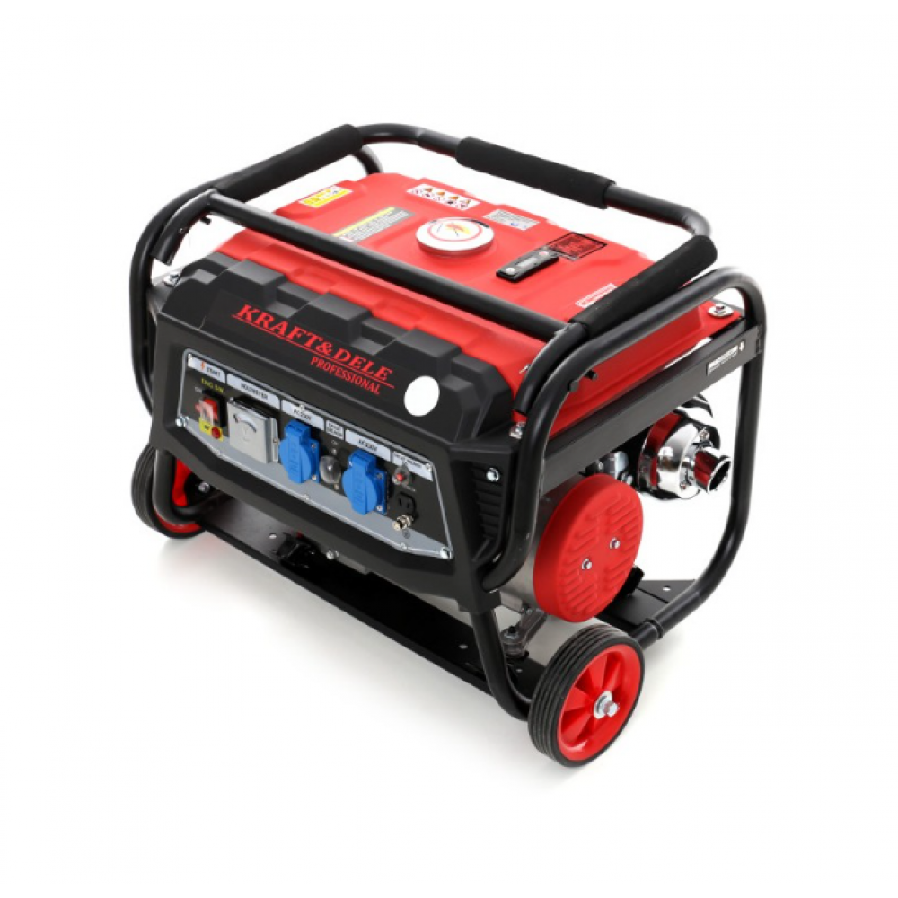 Бензинов монофазен генератор за ток, 3000W, 12/230V - KD138